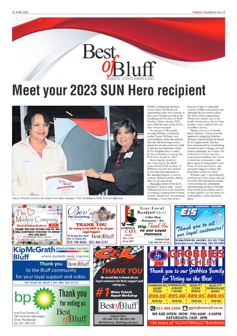 Southlands Sun 30 June 2023 page 9