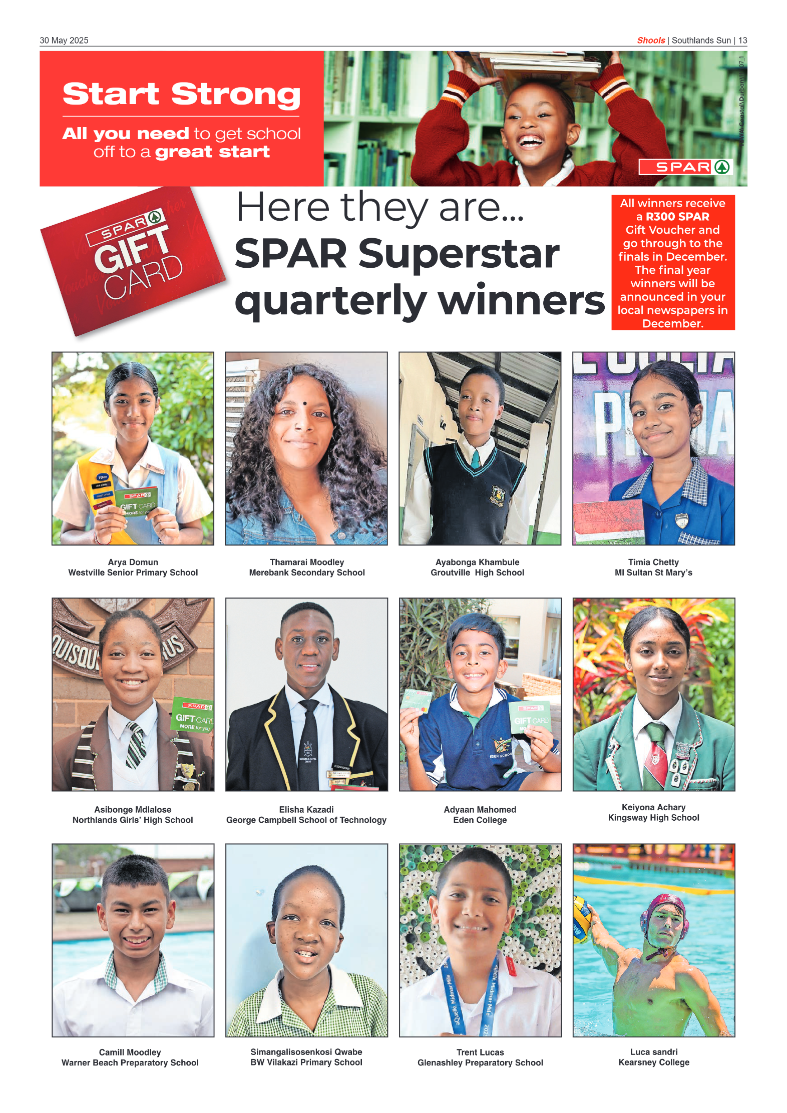 Southlands Sun 30 May 2025 page 13