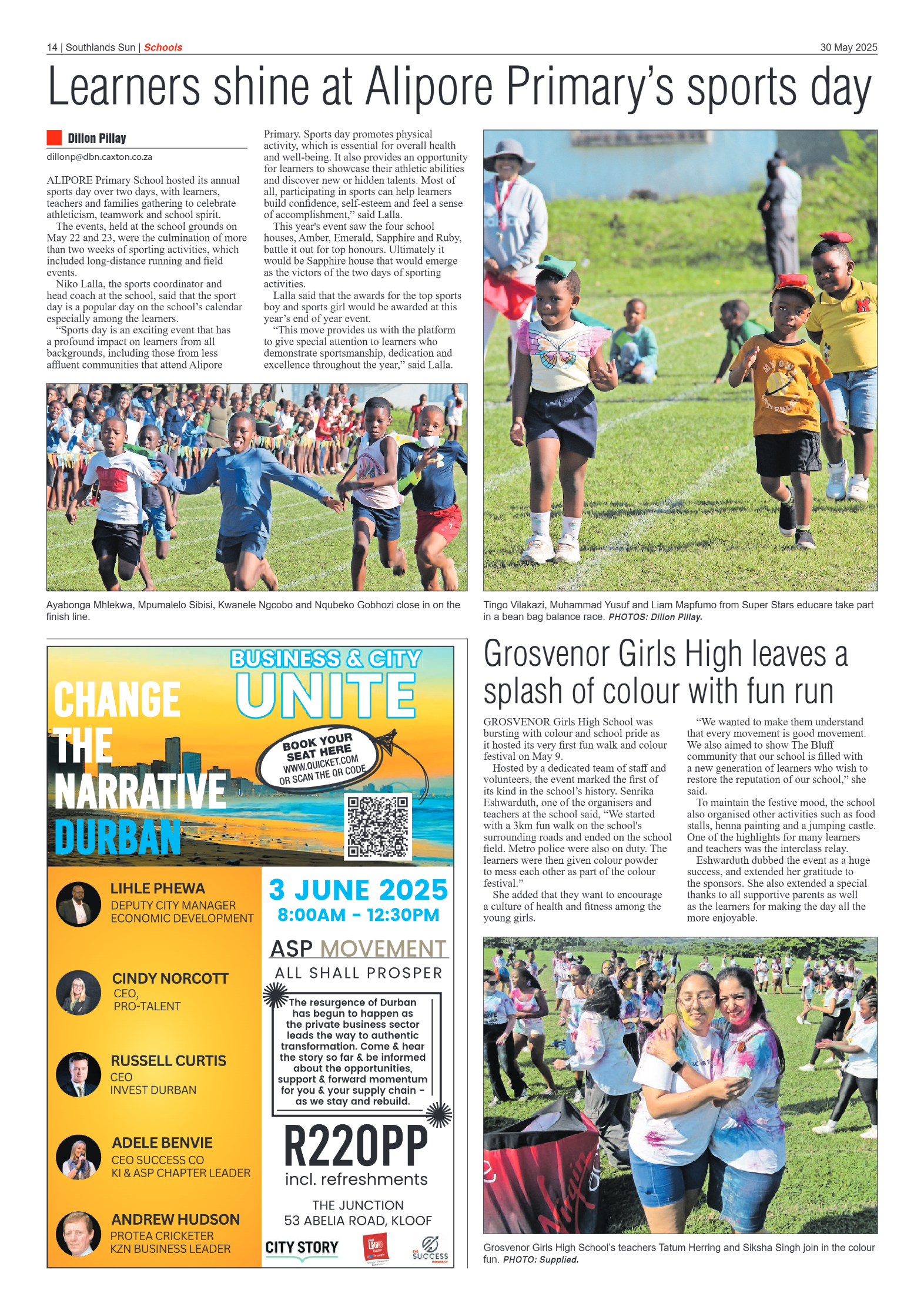 Southlands Sun 30 May 2025 page 14