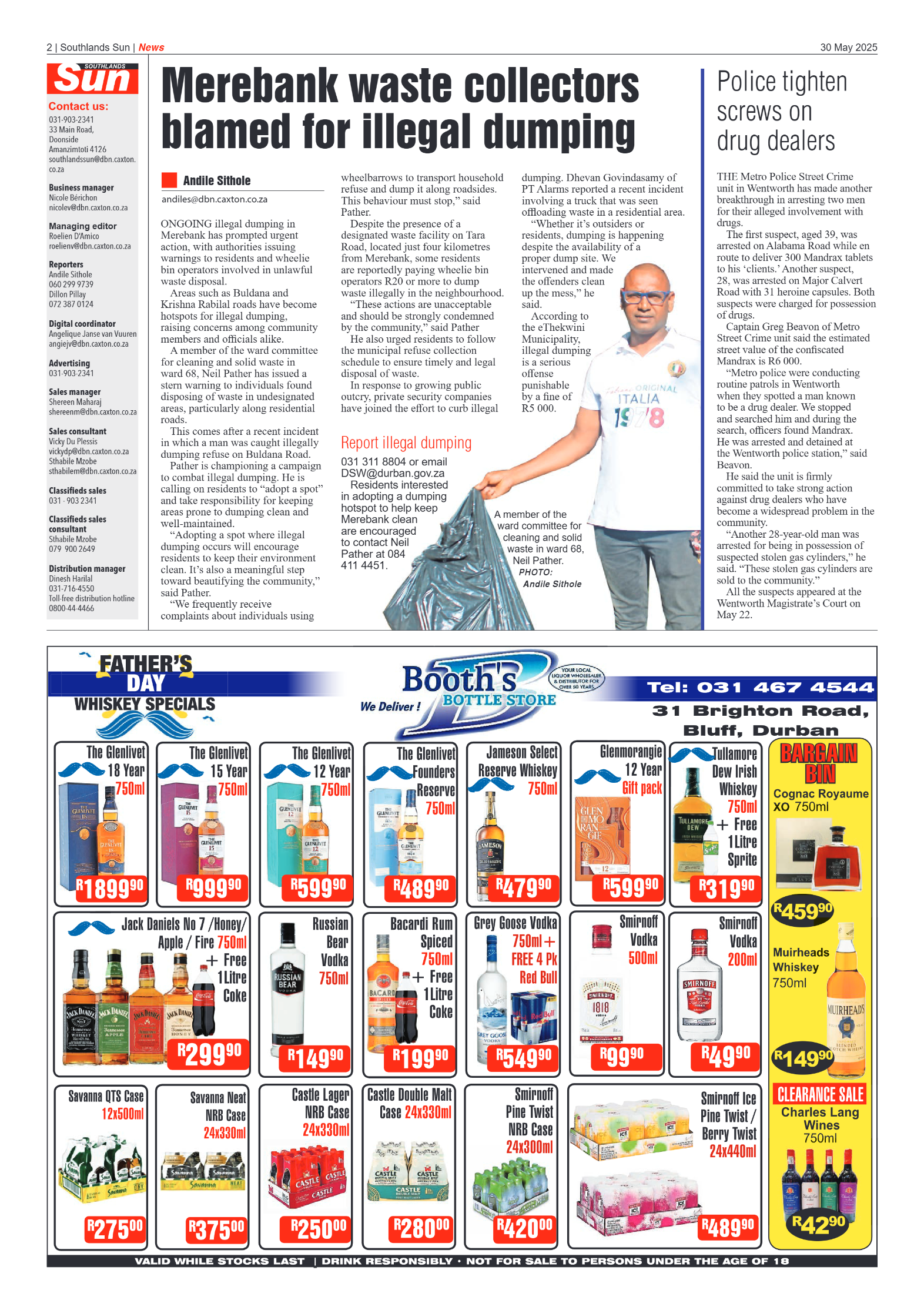 Southlands Sun 30 May 2025 page 2