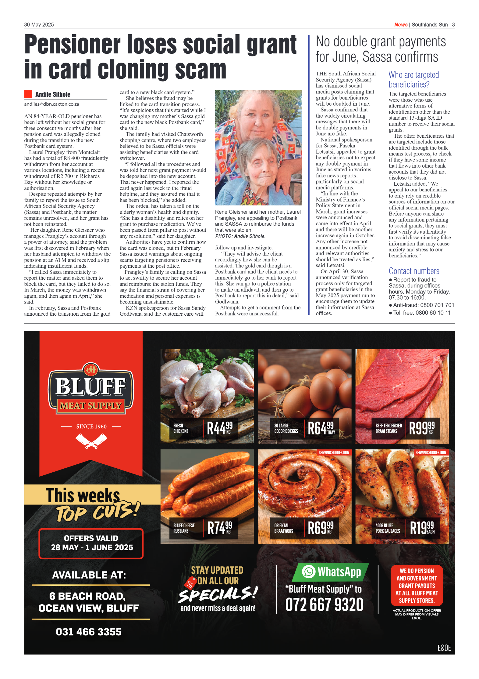 Southlands Sun 30 May 2025 page 3