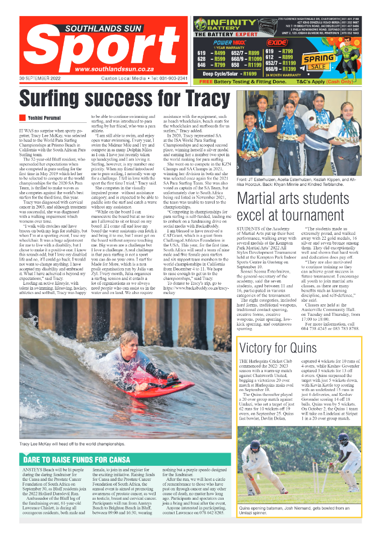 Southlands Sun 30 September 2022 page 12