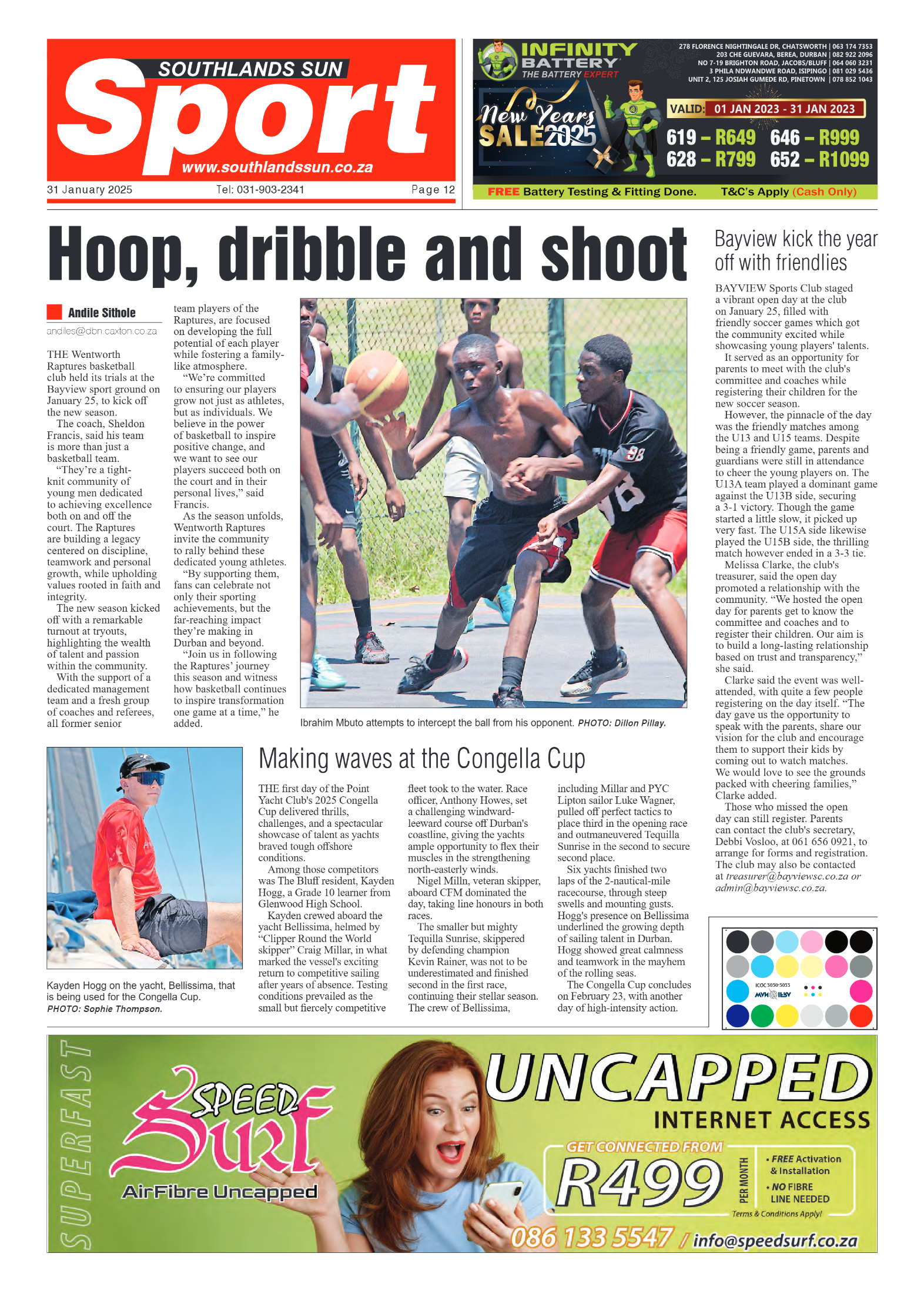 Southlands Sun 31 January 2025 page 12