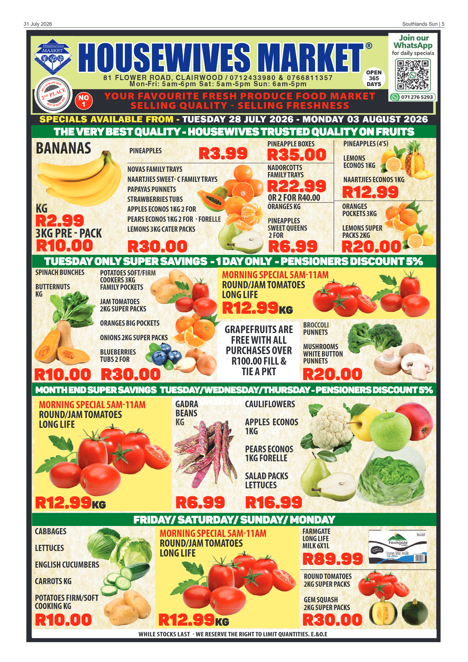 Southlands Sun 31 July 2026 page 5