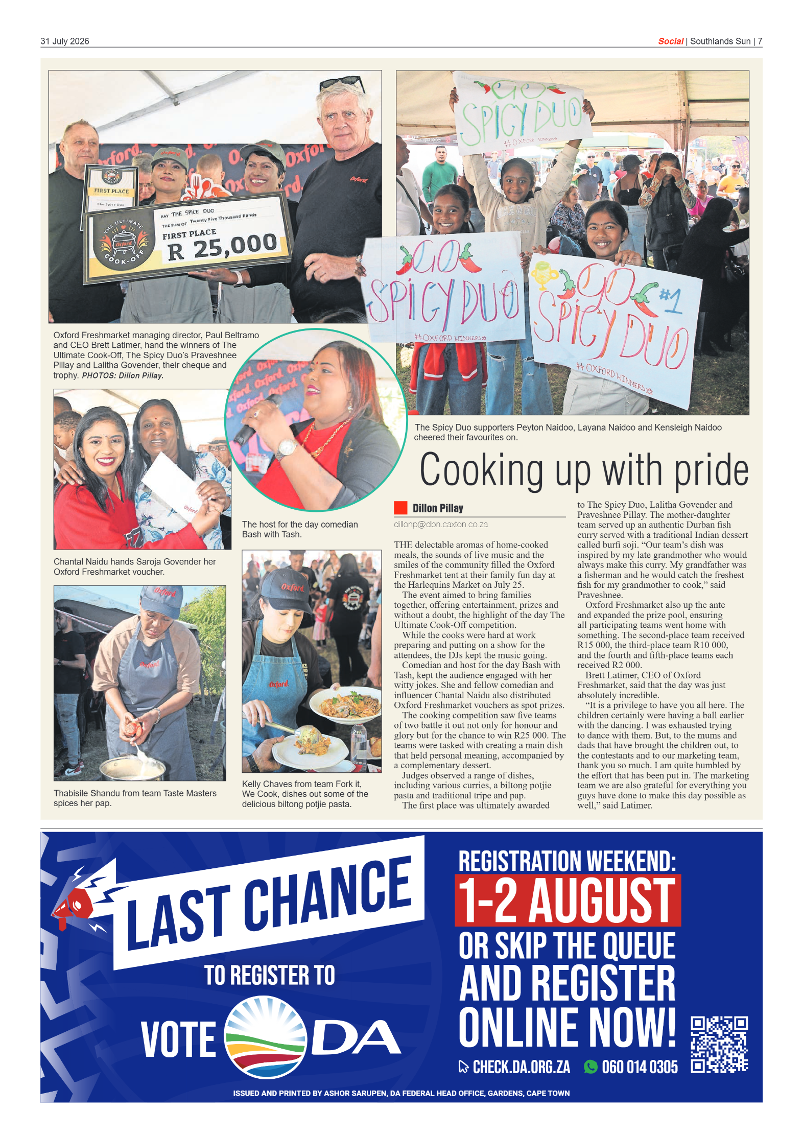Southlands Sun 31 July 2026 page 7