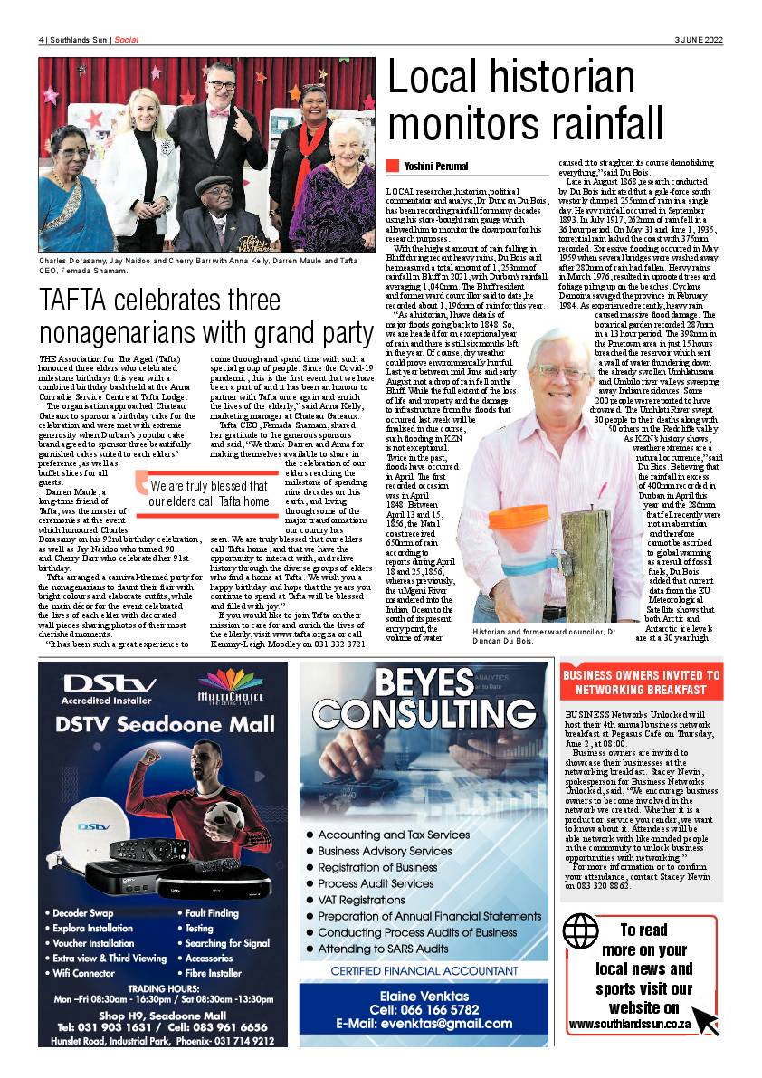 Southlands Sun 3 June 2022 page 4