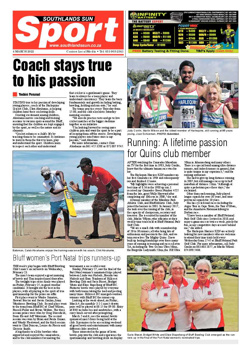 Southlands Sun 4 March 2022 page 12