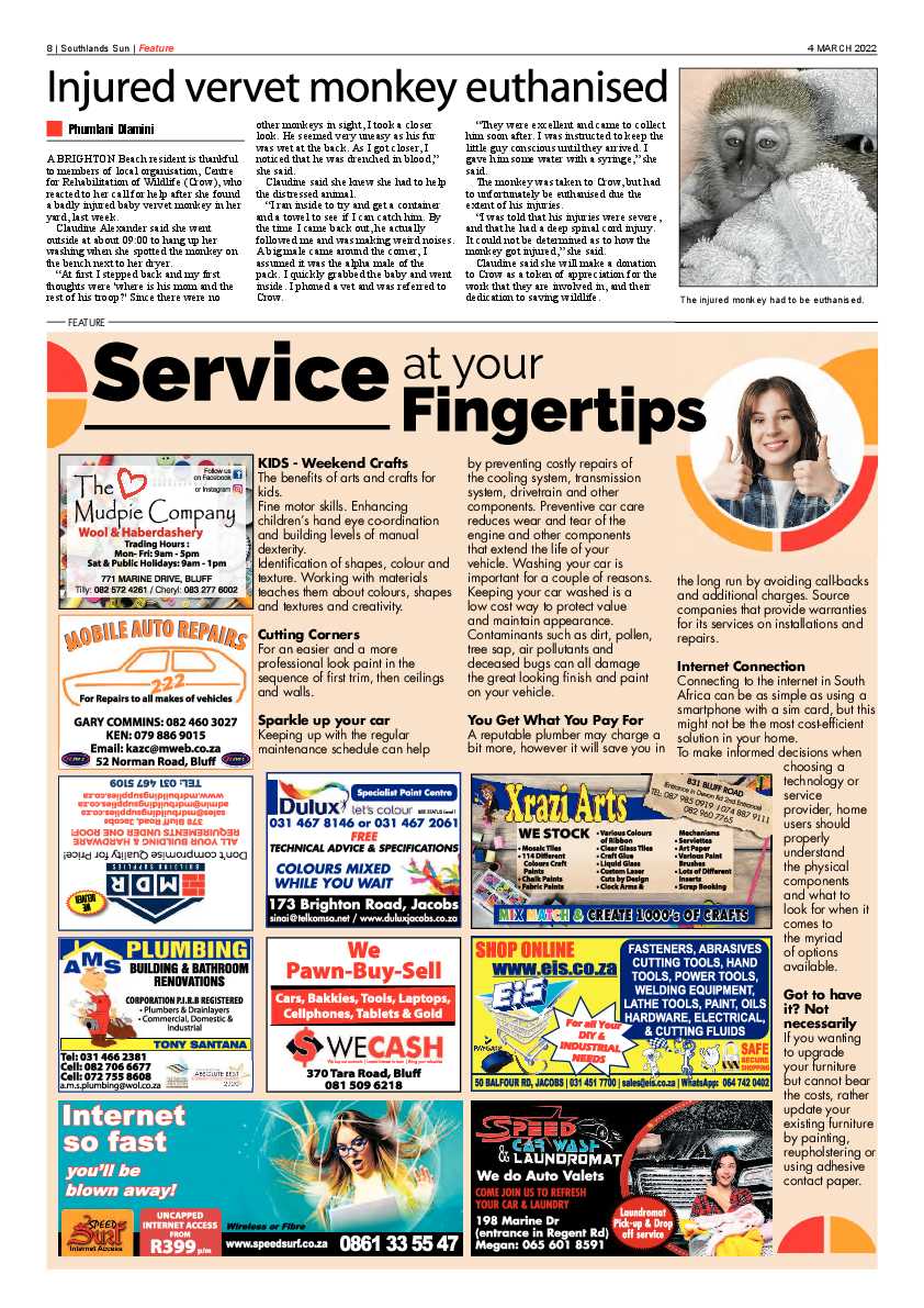 Southlands Sun 4 March 2022 page 8