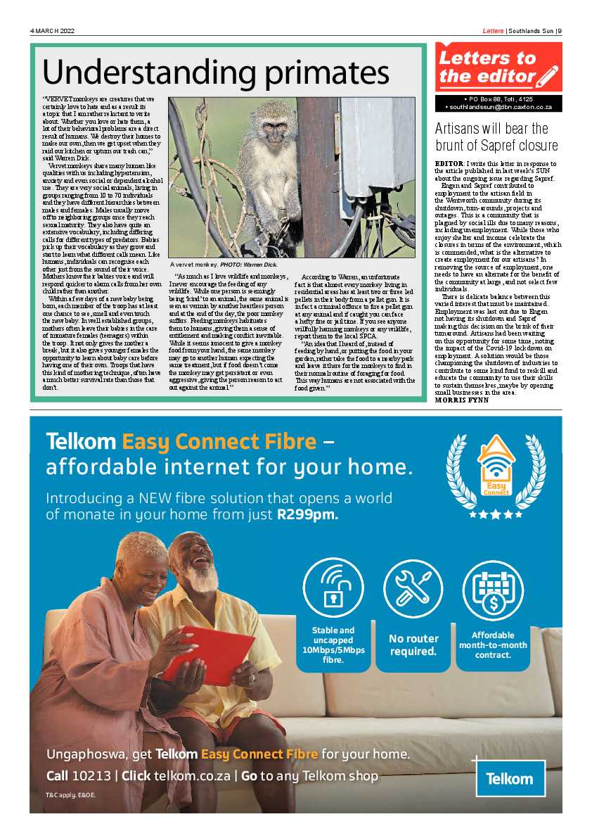 Southlands Sun 4 March 2022 page 9