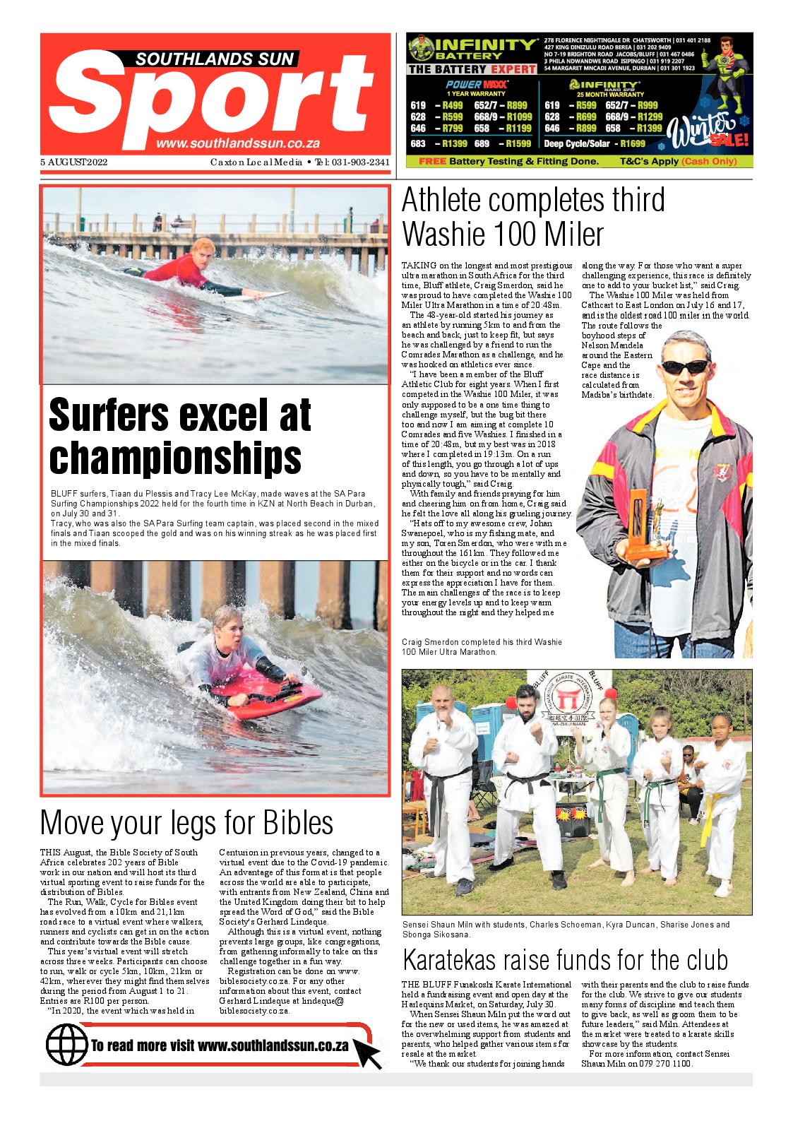 Southlands Sun 5 August 2022 page 12