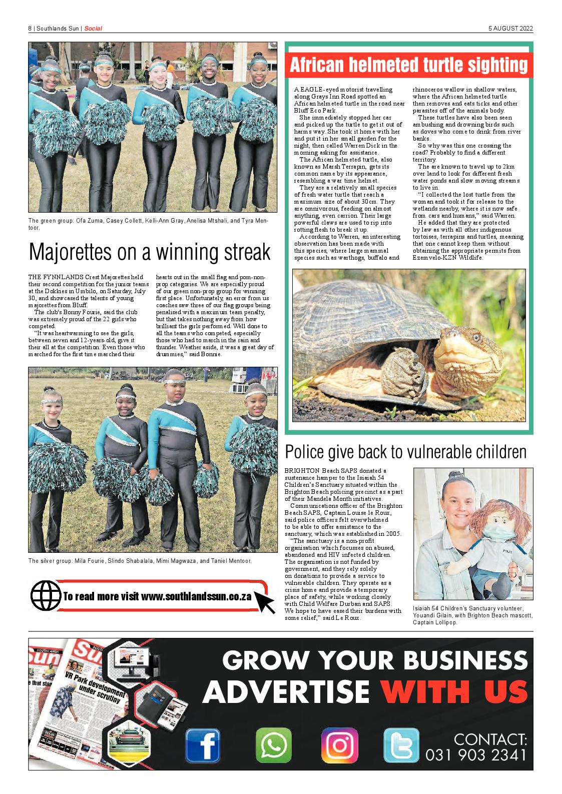 Southlands Sun 5 August 2022 page 8
