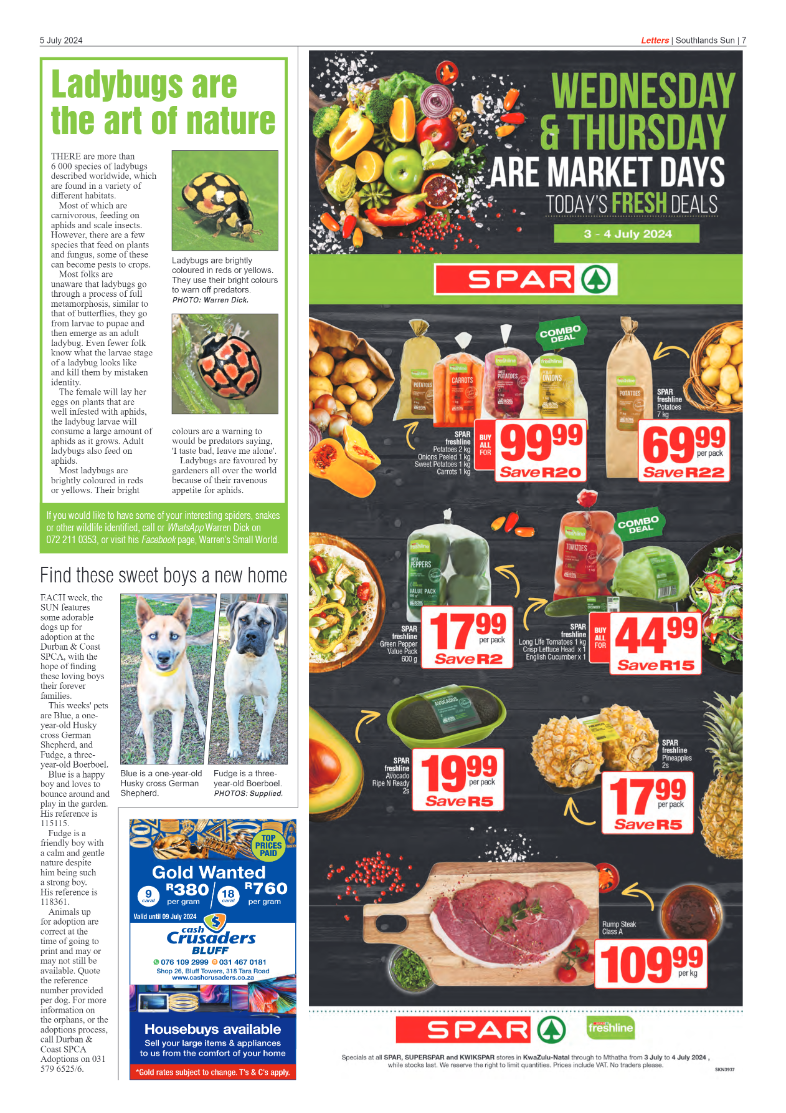 Southlands Sun 5 July 2024 page 7