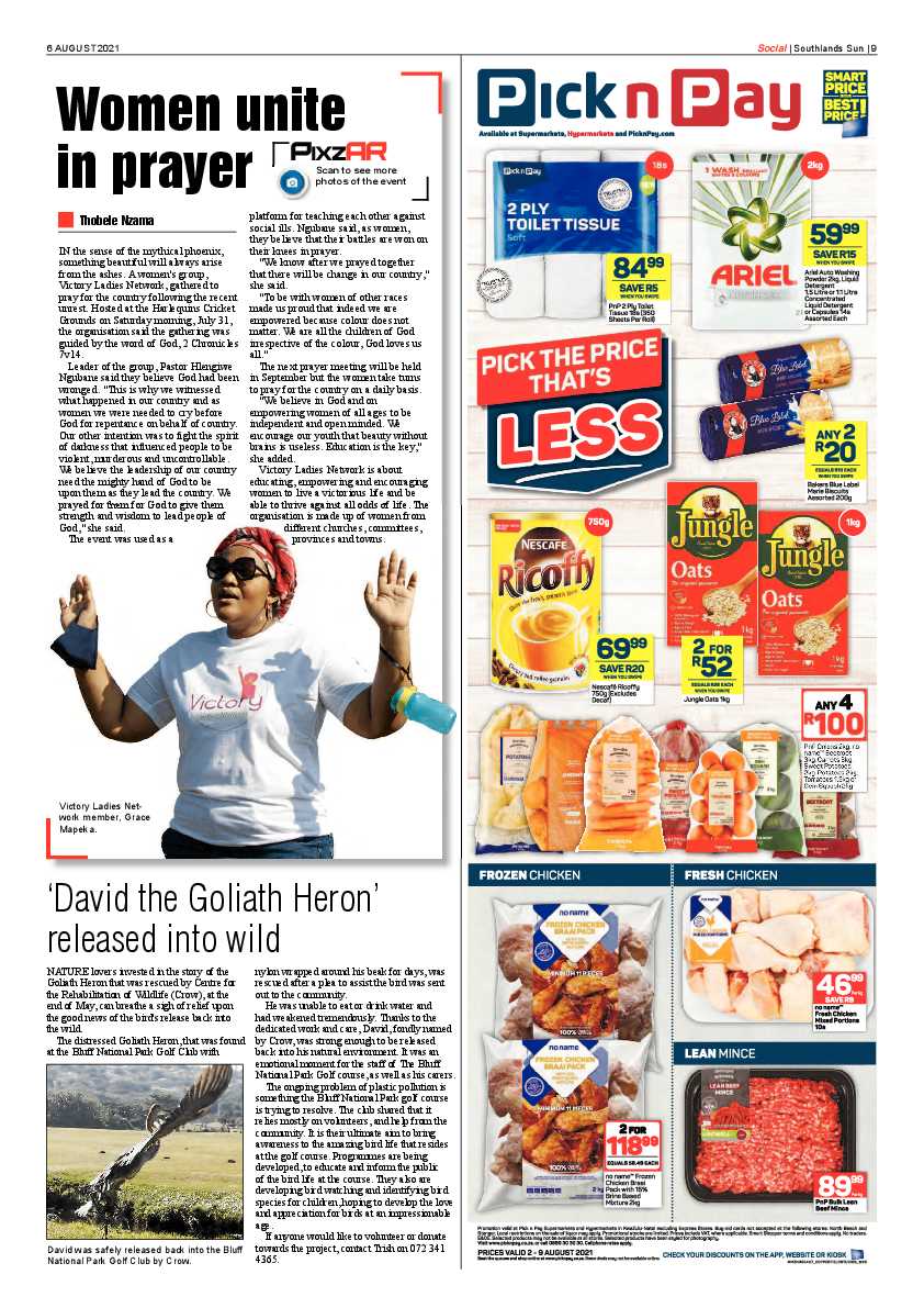 Southlands Sun 6 August 2021 page 9