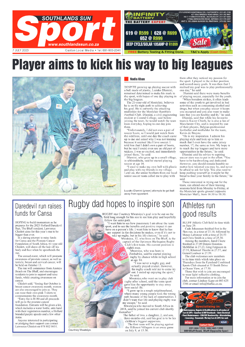 Southlands Sun 07 July 2023 page 12