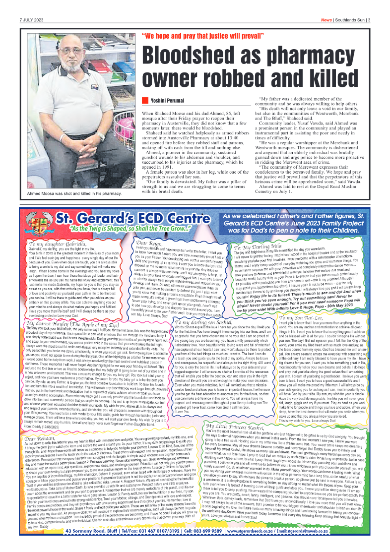 Southlands Sun 07 July 2023 page 3