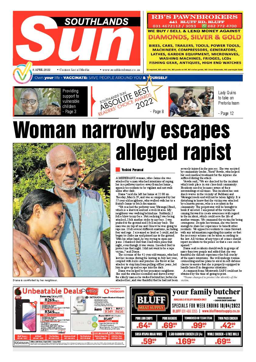 Southlands Sun 8 April 2022 page 1