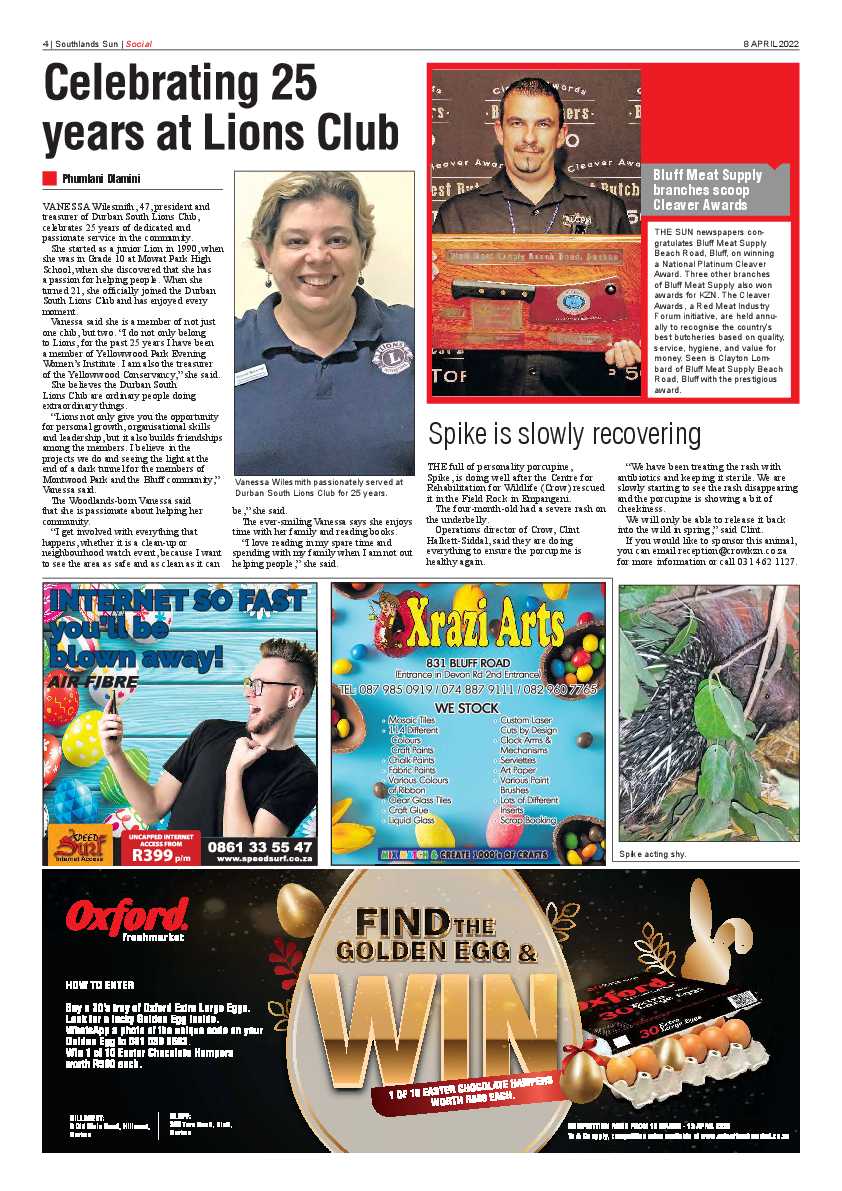 Southlands Sun 8 April 2022 page 4