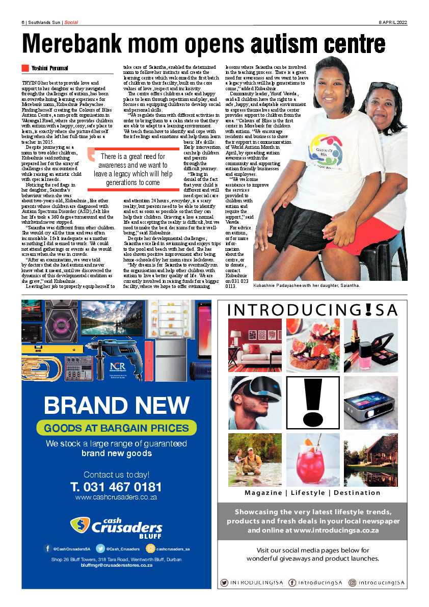 Southlands Sun 8 April 2022 page 6
