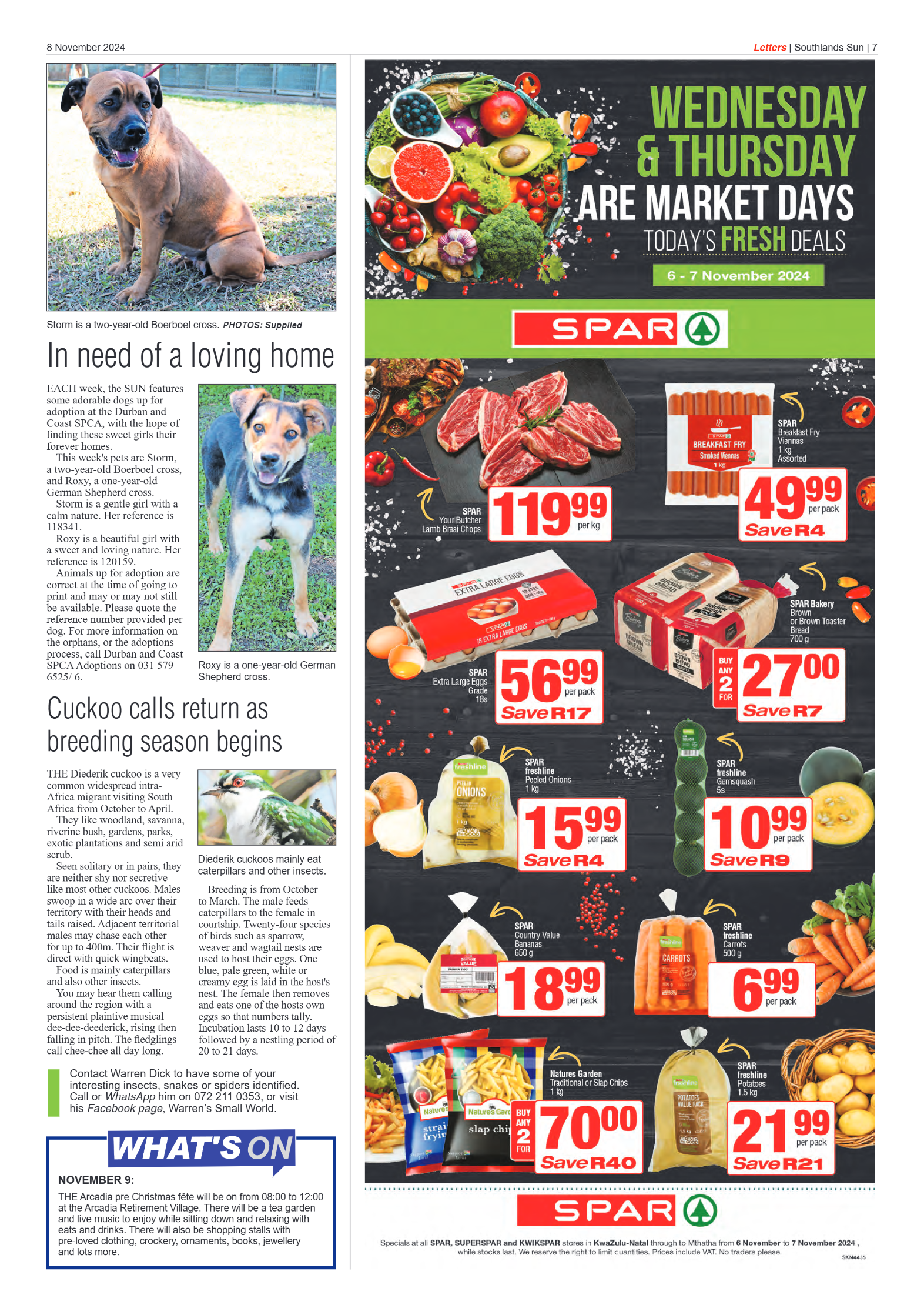 Southlands Sun 8 November 2024 page 7