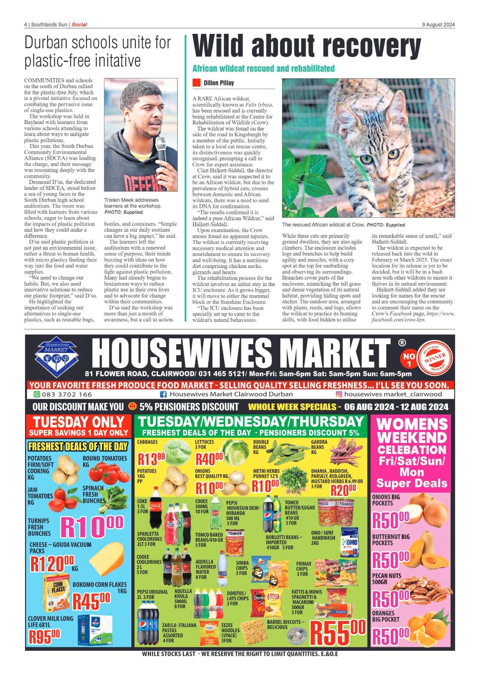 Southlands Sun 9 August 2024 page 4