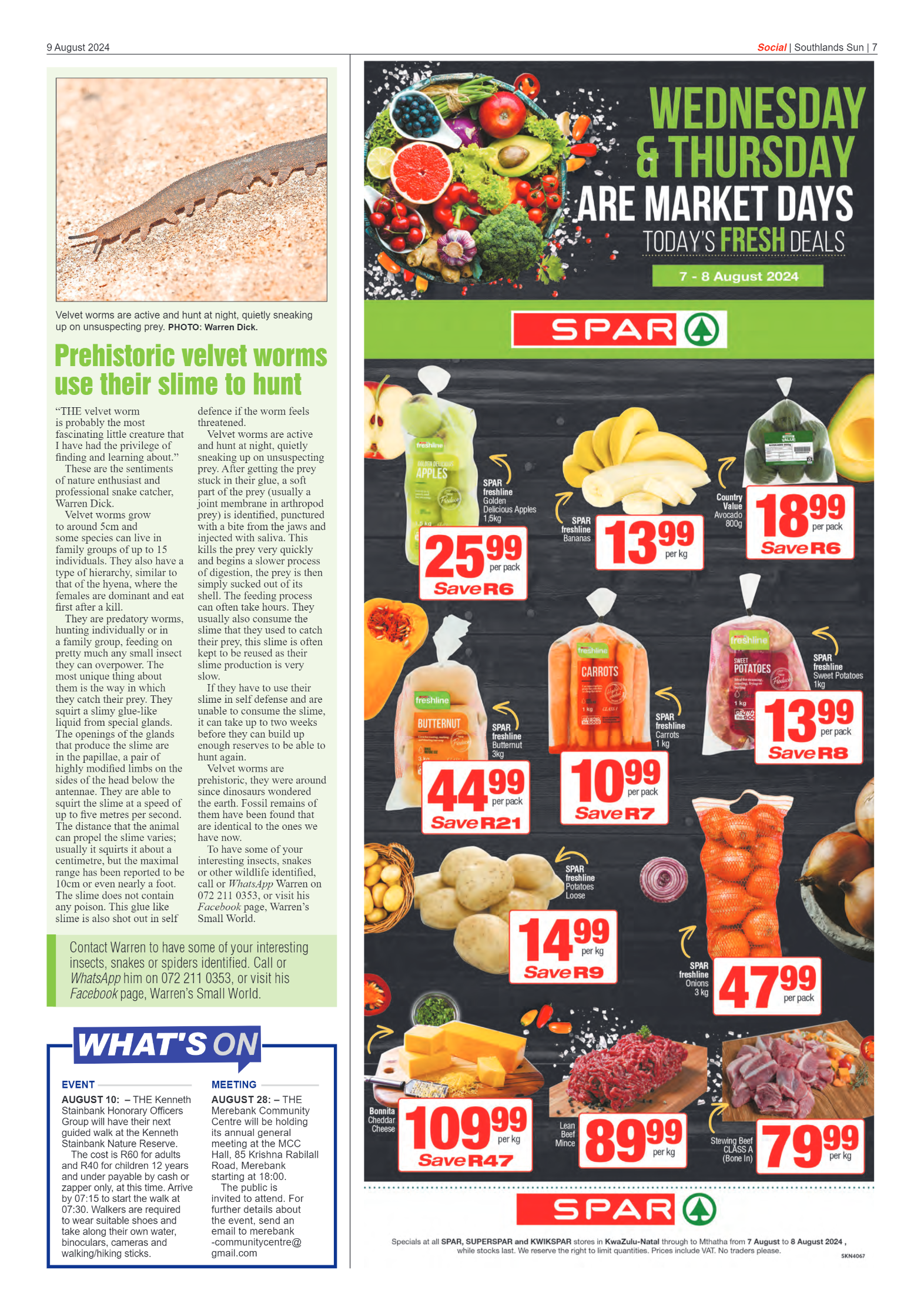 Southlands Sun 9 August 2024 page 7