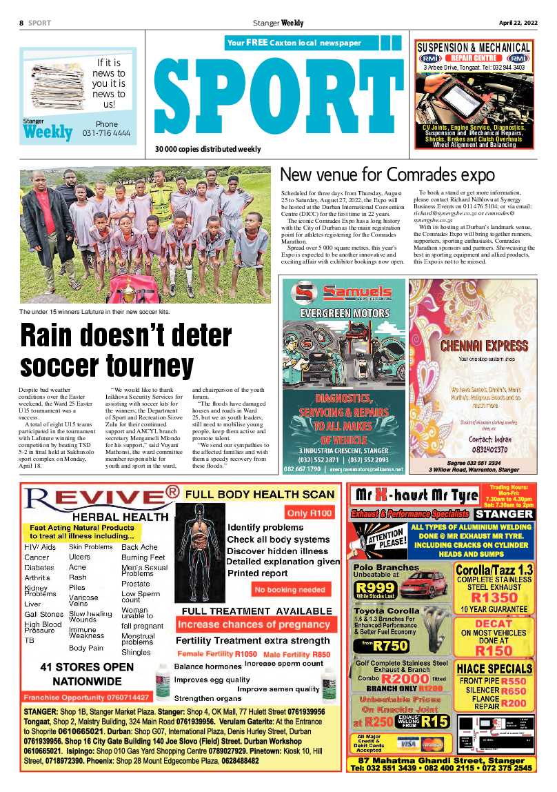 Stanger Weekly 22 April 2022 page 8