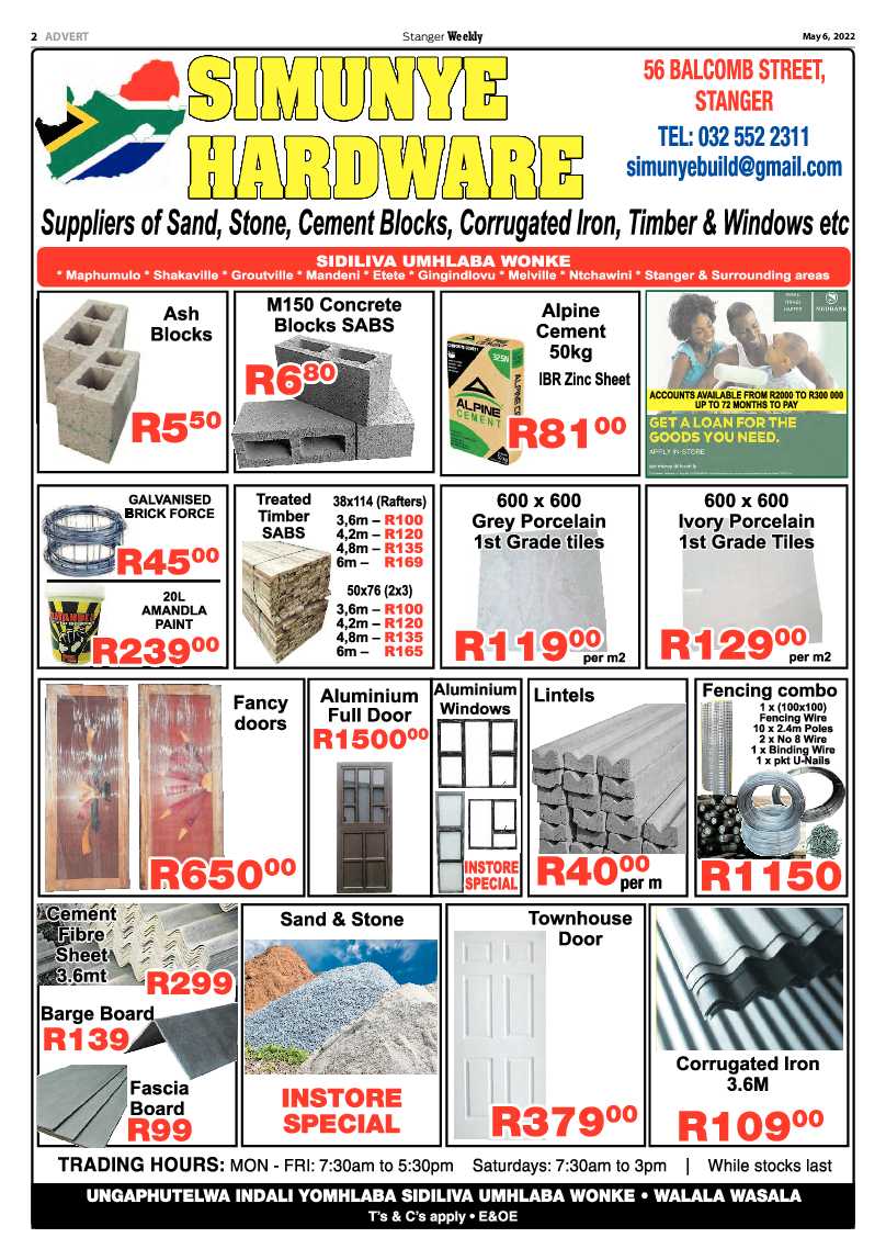 Stanger Weekly 06-05-2022 page 2