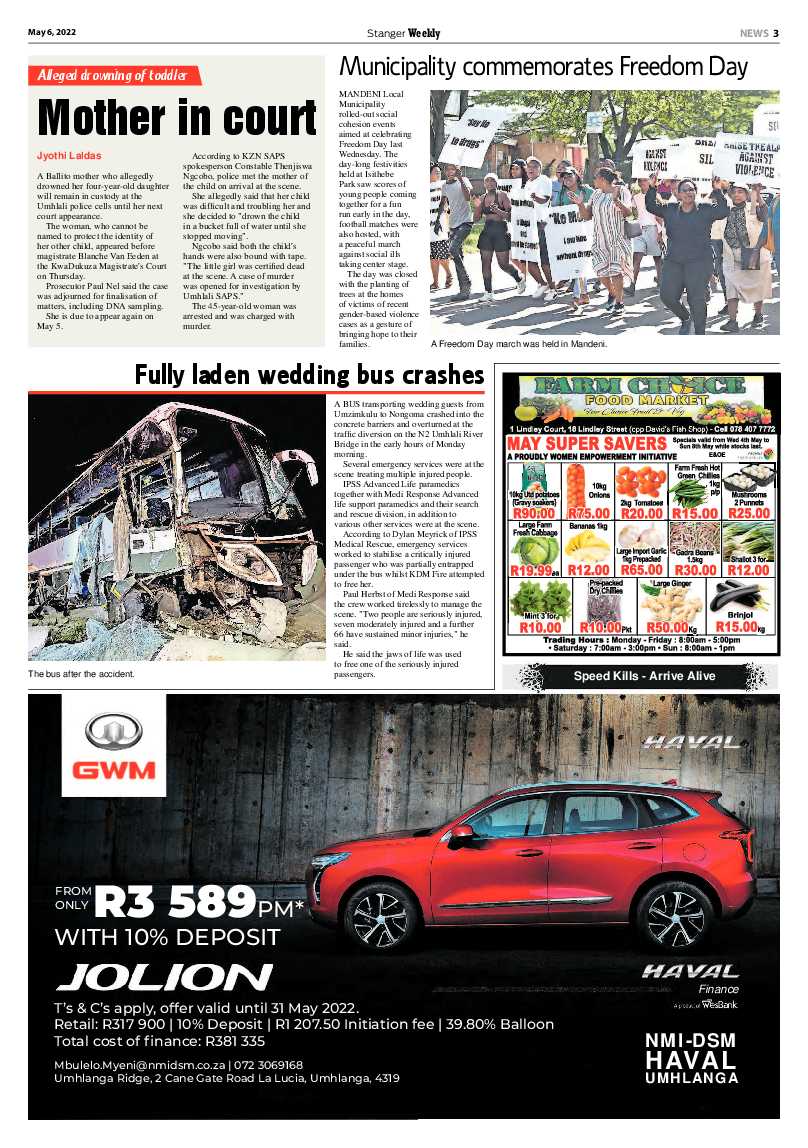 Stanger Weekly 06-05-2022 page 3