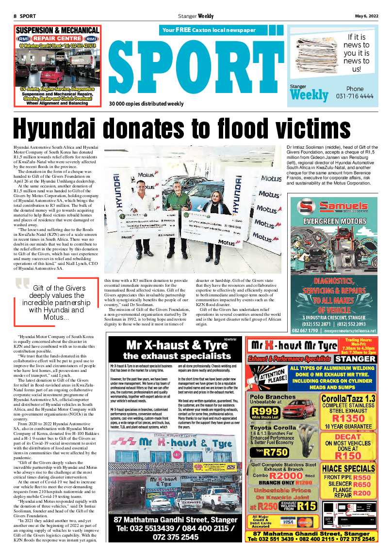 Stanger Weekly 06-05-2022 page 8