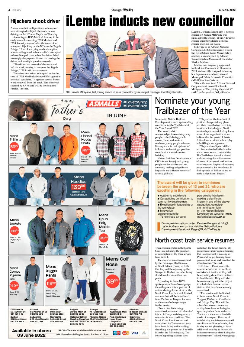 Stanger Weekly 10 June 2022 page 4