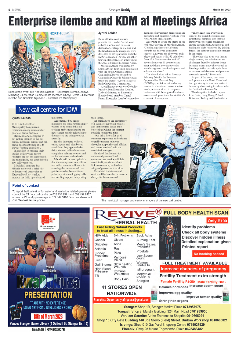 Stanger Weekly 10 March 2023 page 6