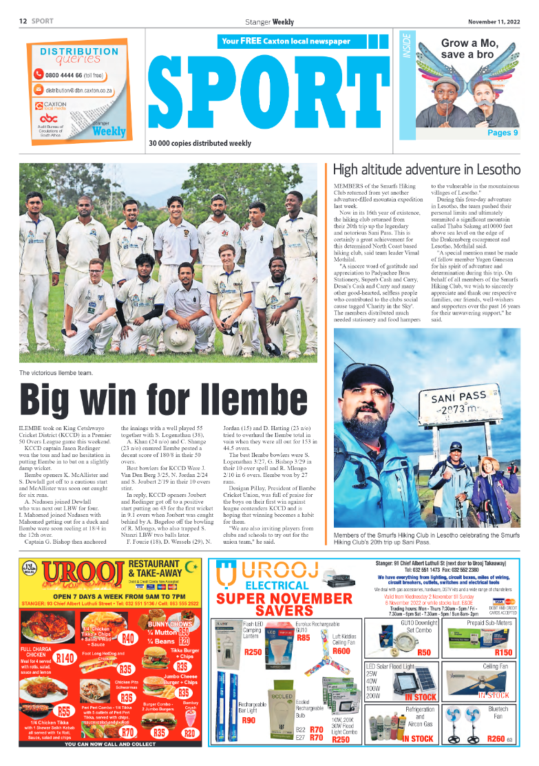 Stanger Weekly 11 November 2022 page 12