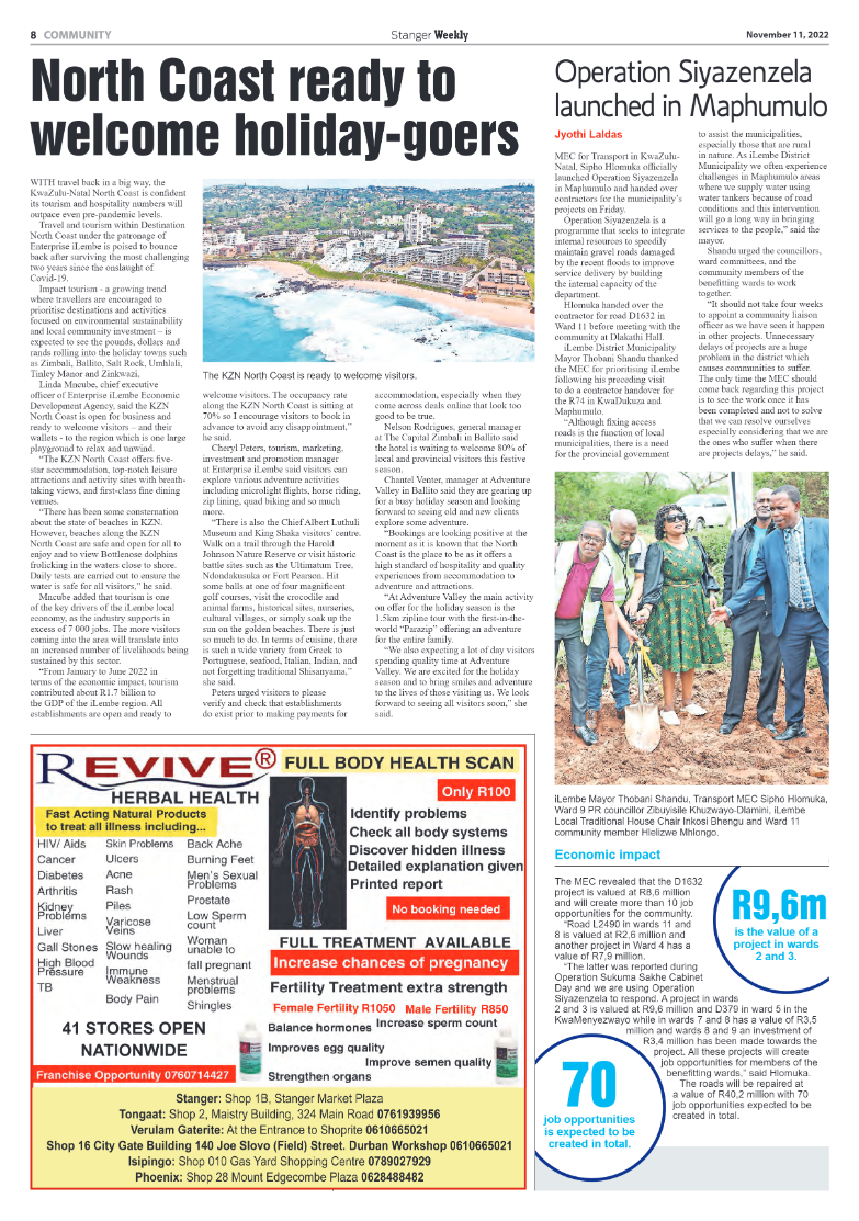 Stanger Weekly 11 November 2022 page 8