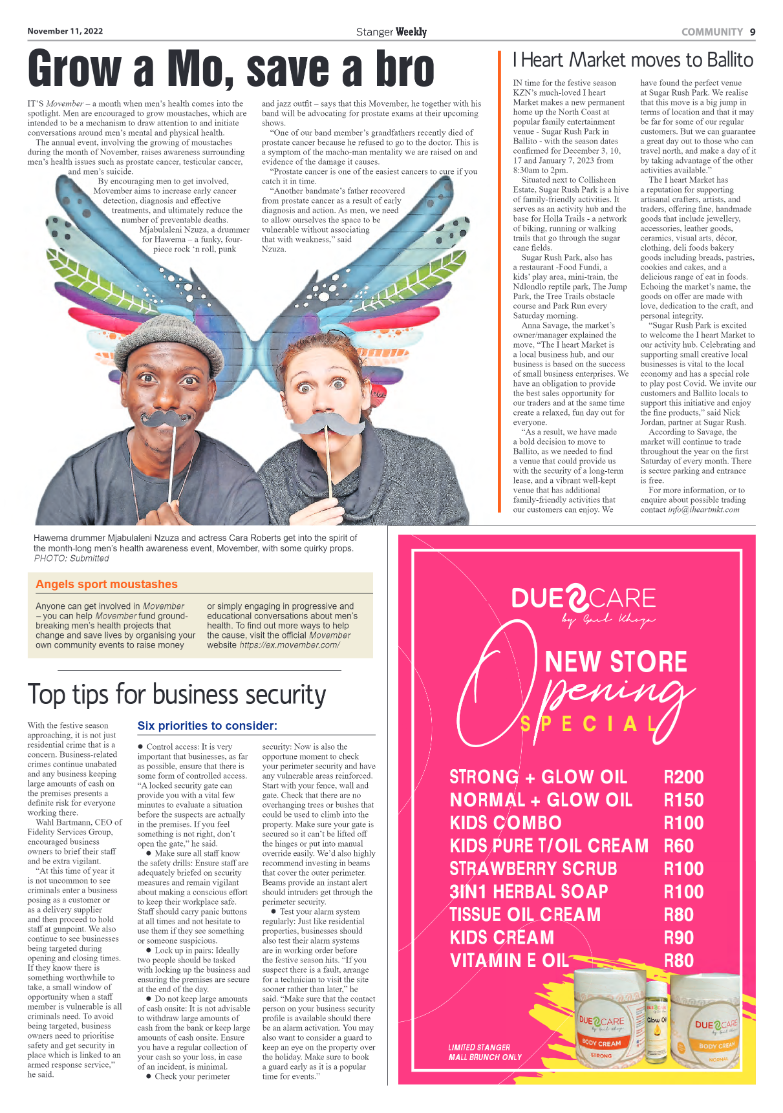Stanger Weekly 11 November 2022 page 9