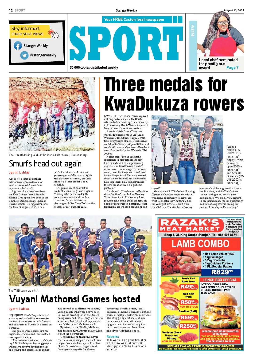 Stanger Weekly 12 August 2022 page 12