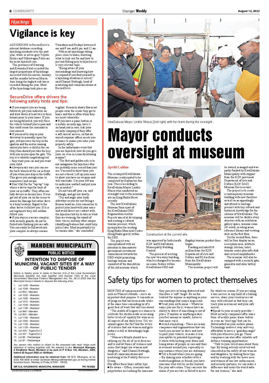 Stanger Weekly 12 August 2022 page 8