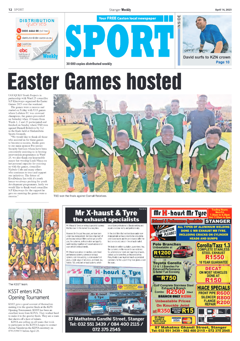 Stanger Weekly 14 April 2023 page 12
