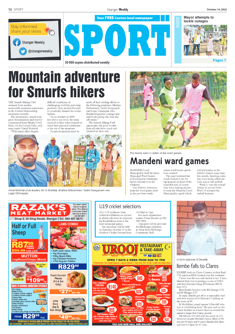Stanger Weekly 14 October 2022 page 12