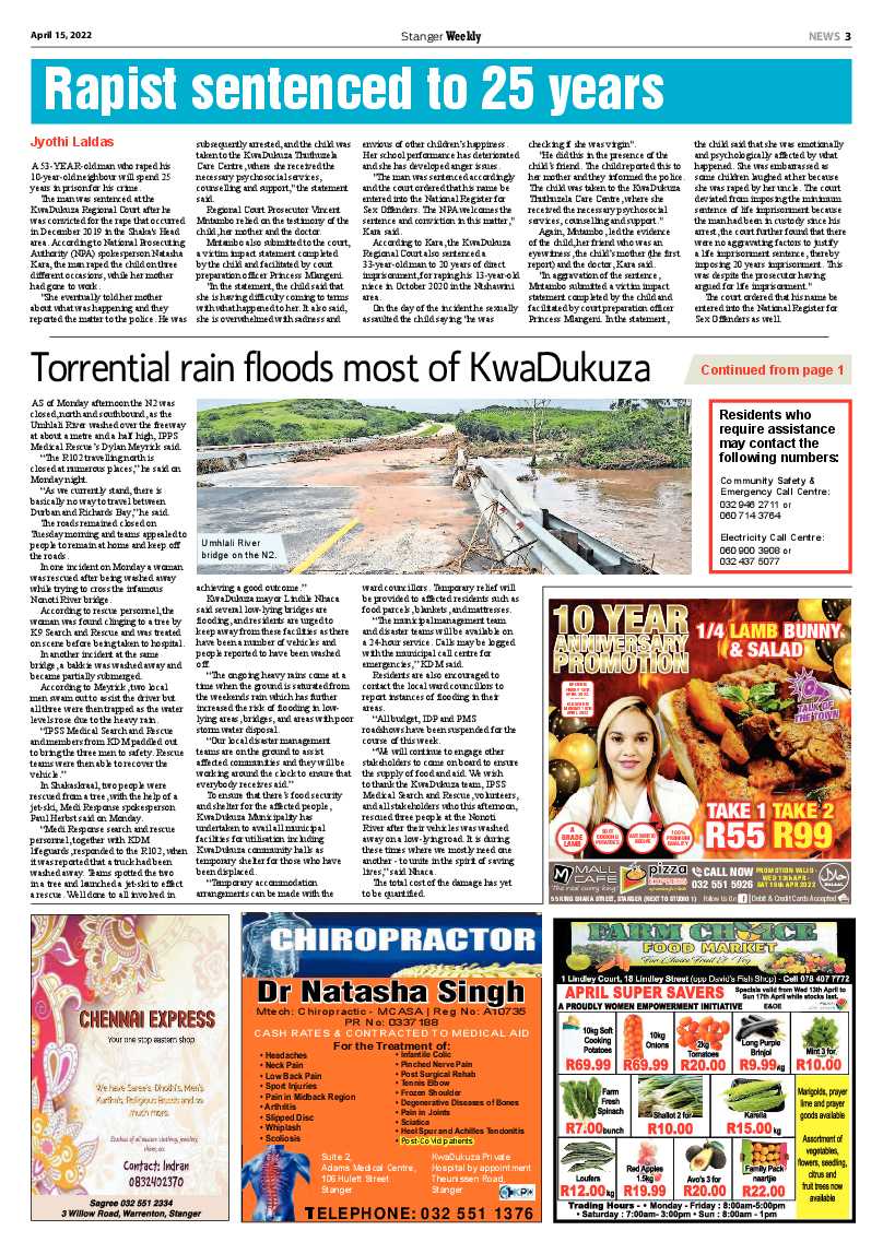 Stanger Weekly 15 April 2022 page 3