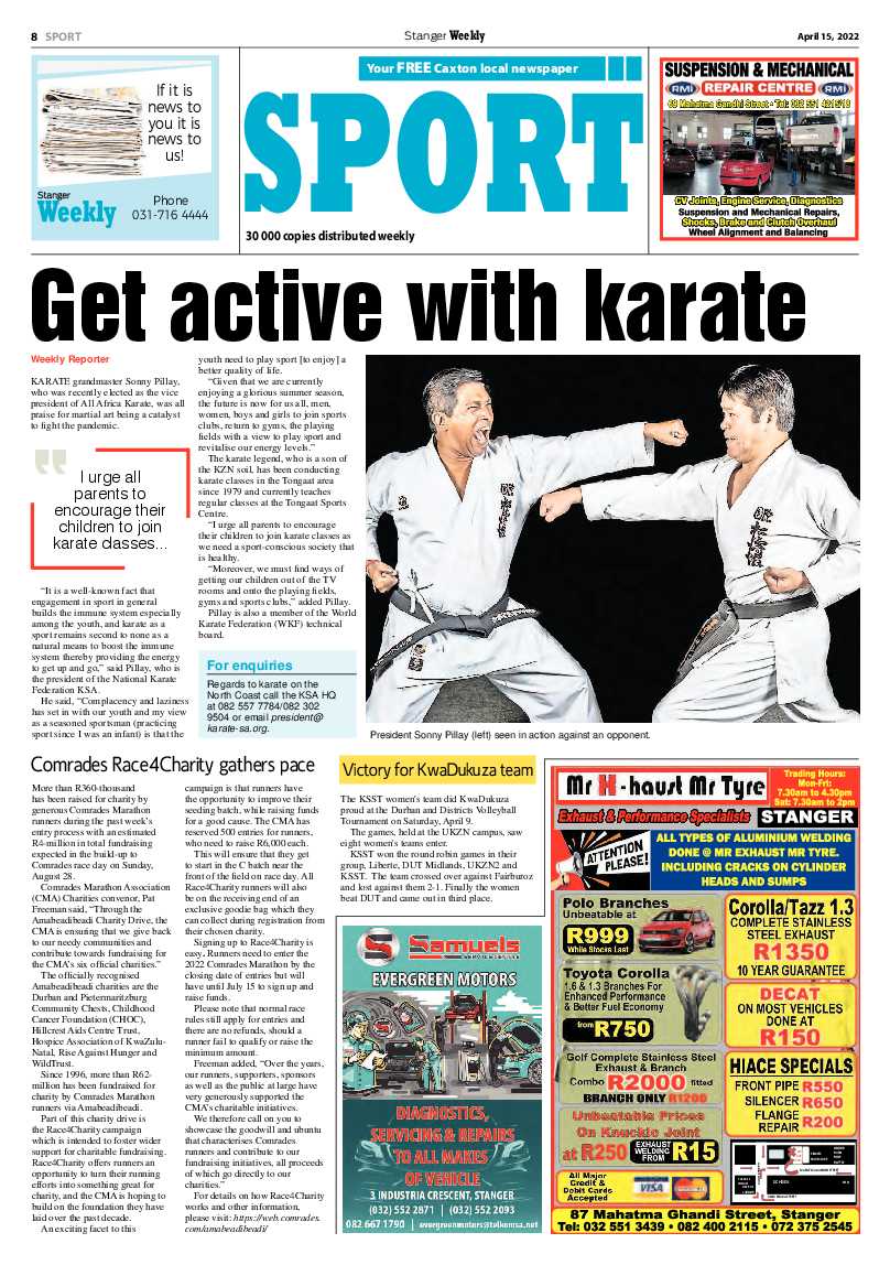 Stanger Weekly 15 April 2022 page 8