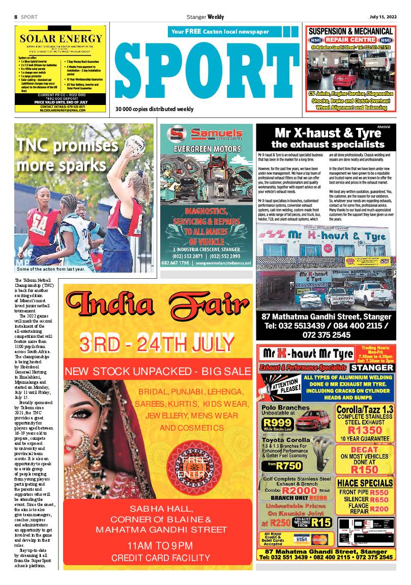 Stanger Weekly 15 July 2022 page 8