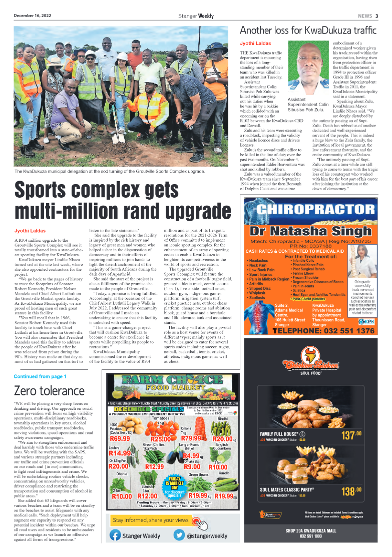 Stanger Weekly 16 December 2022 page 3