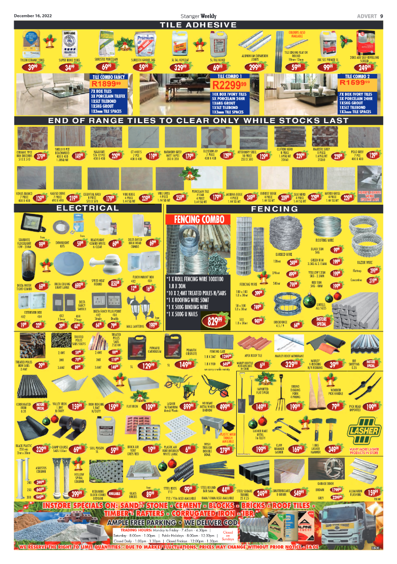 Stanger Weekly 16 December 2022 page 9