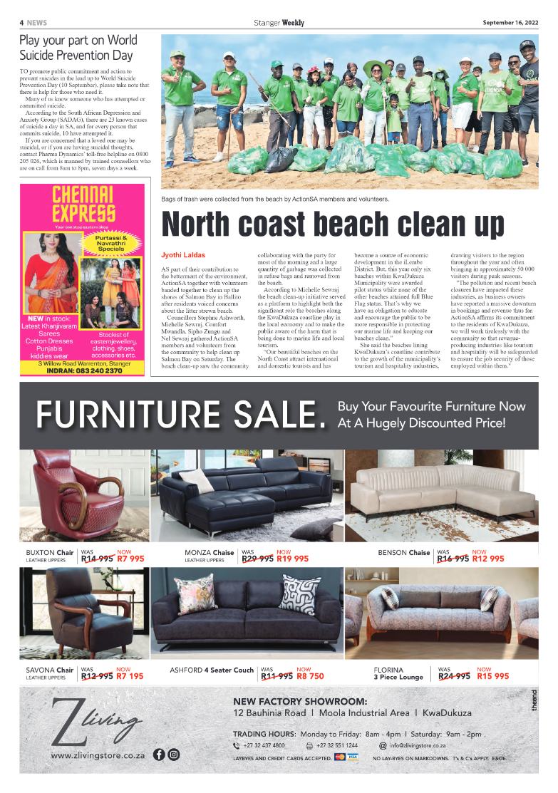 Stanger Weekly 16 September 2022 page 4
