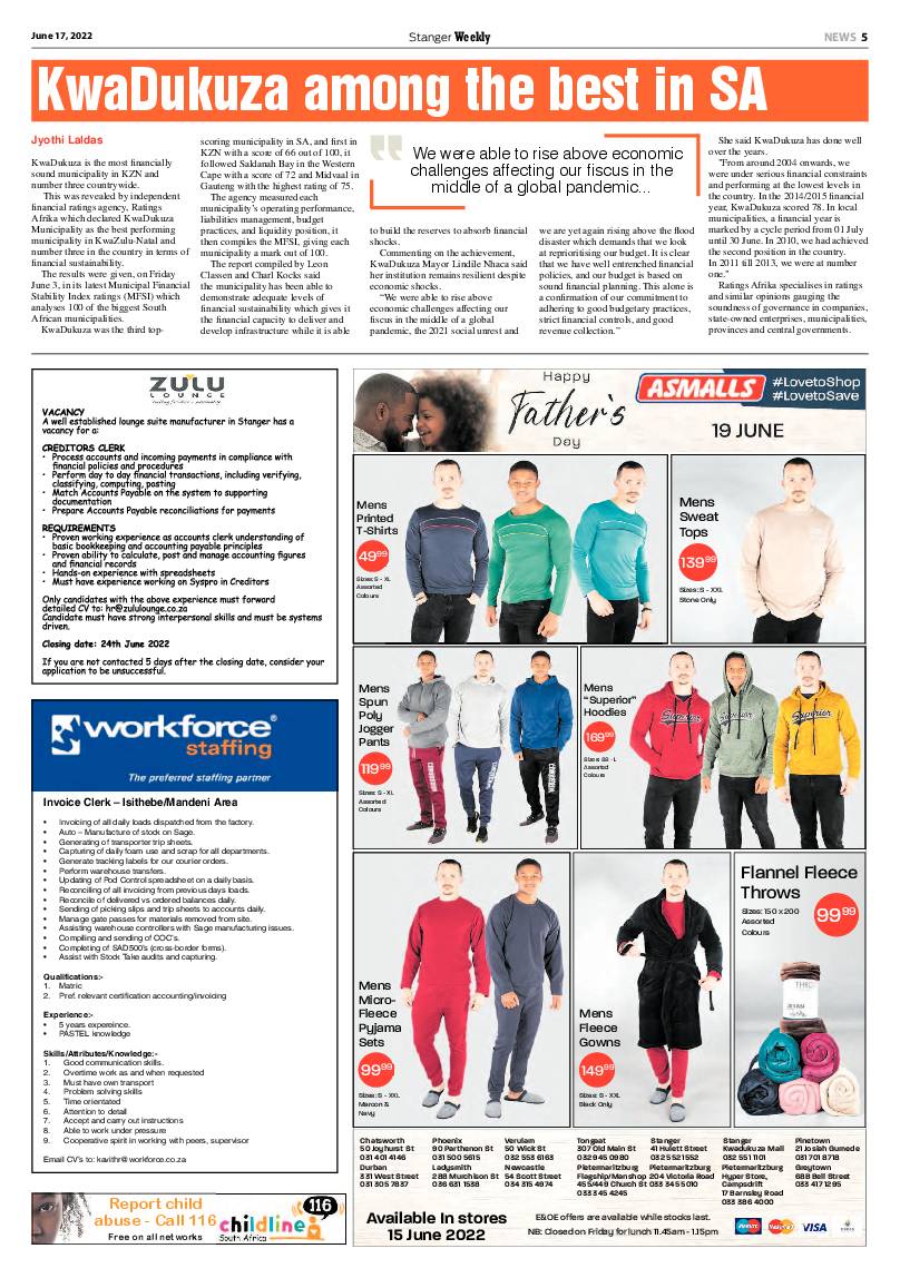 Stanger Weekly 17 June 2022 page 5