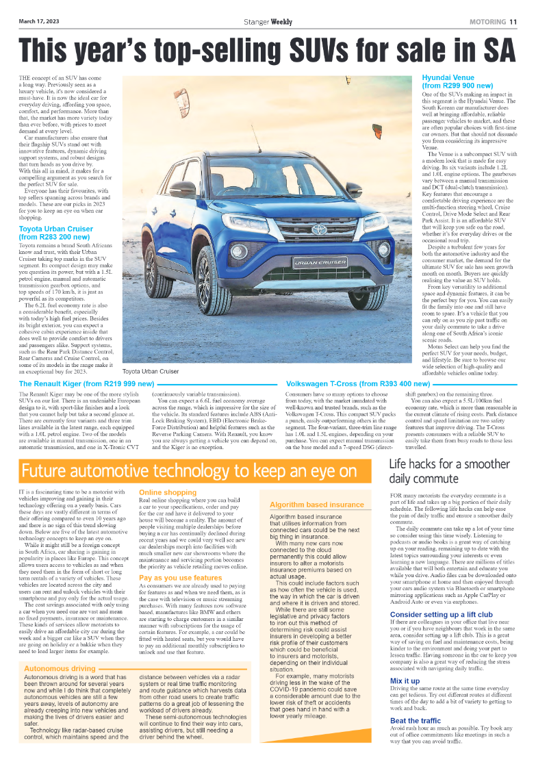 Stanger Weekly 17 March 2023 page 11