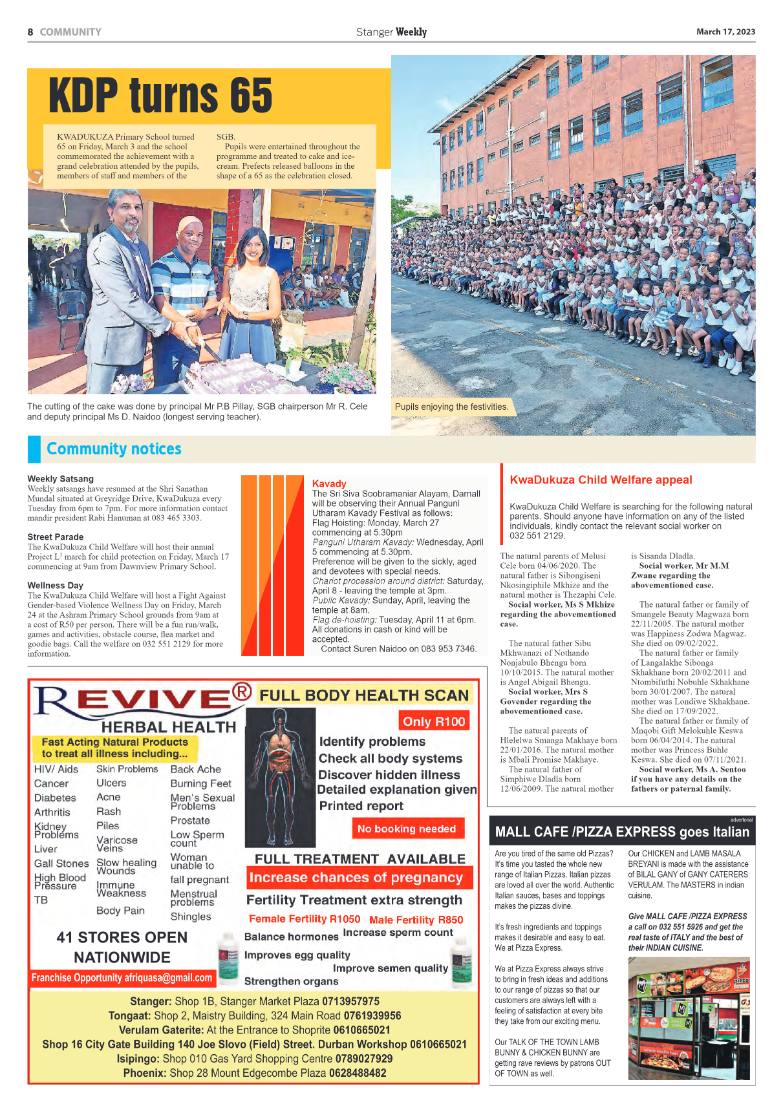 Stanger Weekly 17 March 2023 page 8