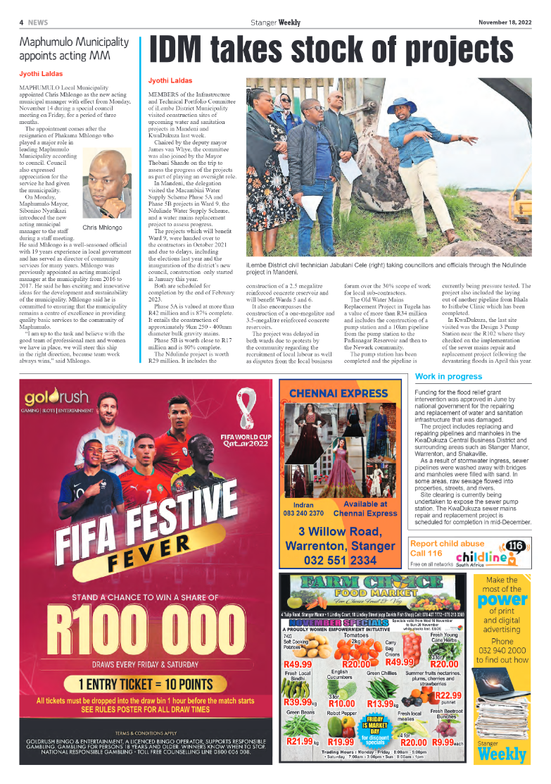 Stanger Weekly 18 November 2022 page 4