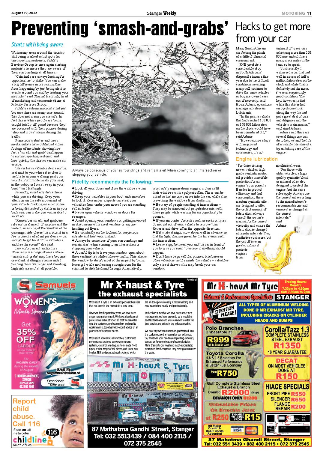Stanger Weekly 19 August 2022 page 11