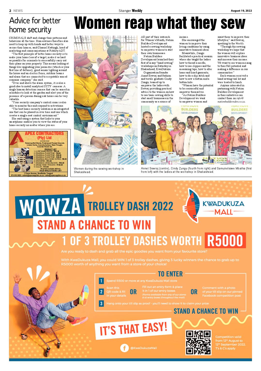 Stanger Weekly 19 August 2022 page 2